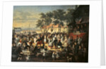 A fete at Saint-Cloud c.1860 by Edouard Vaumort