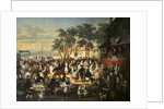 A fete at Saint-Cloud c.1860 by Edouard Vaumort