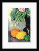 Flowers and fruits, c.1880 by Paul Cezanne