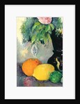 Flowers and fruits, c.1880 by Paul Cezanne
