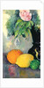 Flowers and fruits, c.1880 by Paul Cezanne