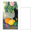 Flowers and fruits, c.1880 by Paul Cezanne