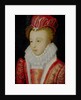 Marguerite de Valois c.1572 by Francois Clouet
