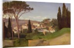 View of a Roman Villa, 1844 by Jean Achille Benouville