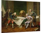 Louis XVI instructing Lapérouse, 29th June 1785, 1817 by Nicolas Andre Monsiau