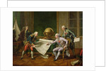 Louis XVI instructing Lapérouse, 29th June 1785, 1817 by Nicolas Andre Monsiau