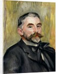 Portrait of Stephane Mallarme 1892 by Pierre Auguste Renoir