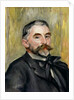 Portrait of Stephane Mallarme 1892 by Pierre Auguste Renoir