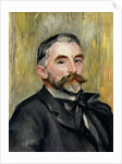 Portrait of Stephane Mallarme 1892 by Pierre Auguste Renoir