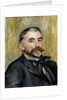 Portrait of Stephane Mallarme 1892 by Pierre Auguste Renoir