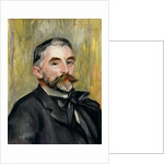 Portrait of Stephane Mallarme 1892 by Pierre Auguste Renoir