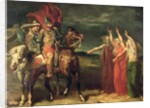Macbeth and the Three Witches, 1855 by Theodore Chasseriau