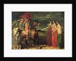 Macbeth and the Three Witches, 1855 by Theodore Chasseriau