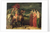 Macbeth and the Three Witches, 1855 by Theodore Chasseriau