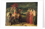 Macbeth and the Three Witches, 1855 by Theodore Chasseriau