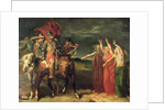 Macbeth and the Three Witches, 1855 by Theodore Chasseriau