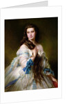 Portrait of Madame Rimsky-Korsakov nee Varvara Dmitrievna Mergassov, 1864 by Franz Xaver Winterhalter