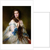 Portrait of Madame Rimsky-Korsakov nee Varvara Dmitrievna Mergassov, 1864 by Franz Xaver Winterhalter