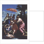 Moses Rescued from the Water, c.1655-57 by Giovanni Francesco (1610-62) Romanelli