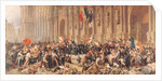 Lamartine rejects the red flag in 1848 by Felix Philippoteaux