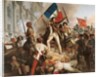 Fight in front of the City Hall on 28 July 1830, 1833 by Jean Victor Schnetz