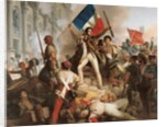 Fight in front of the City Hall on 28 July 1830, 1833 by Jean Victor Schnetz