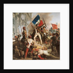 Fight in front of the City Hall on 28 July 1830, 1833 by Jean Victor Schnetz