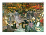 Ball on the 14th July by Theophile Alexandre Steinlen