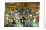 Ball on the 14th July by Theophile Alexandre Steinlen