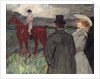 At the Racecourse, 1899 by Henri de Toulouse-Lautrec