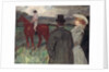 At the Racecourse, 1899 by Henri de Toulouse-Lautrec