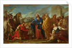 The Centurion Kneeling at the Feet of Christ or, Jesus Healing the Son of an Officer, 1752 by Joseph-Marie the Elder Vien