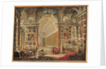 The Gallery of Cardinal Silvio Valenti-Gonzaga in Rome, 1749 by Giovanni Paolo Pannini or Panini