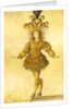 Louis XIV in the costume of the Sun King, 1653 by French School