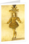 Louis XIV in the costume of the Sun King, 1653 by French School