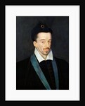 Portrait of the French King Henri III by Francois Quesnel