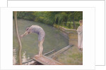 The Bather, or The Diver, 1877 by Gustave Caillebotte