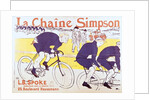 The Simpson Chain, 1896 by Henri de Toulouse-Lautrec