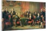 The Congress of Paris, 25 February to 30 March, 1856 by Edouard Louis Dubufe