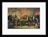 The Congress of Paris, 25 February to 30 March, 1856 by Edouard Louis Dubufe