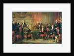 The Congress of Paris, 25 February to 30 March, 1856 by Edouard Louis Dubufe