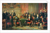The Congress of Paris, 25 February to 30 March, 1856 by Edouard Louis Dubufe