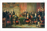 The Congress of Paris, 25 February to 30 March, 1856 by Edouard Louis Dubufe