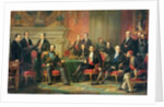 The Congress of Paris, 25 February to 30 March, 1856 by Edouard Louis Dubufe