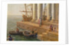 Harbour scene by Claude Lorrain