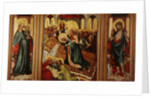 Roudnice Triptych, c.1400-10 by Czech School