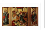 Roudnice Triptych, c.1400-10 by Czech School