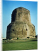 View of Dhamekh Stupa by Anonymous