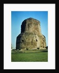 View of Dhamekh Stupa by Anonymous