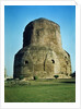 View of Dhamekh Stupa by Anonymous